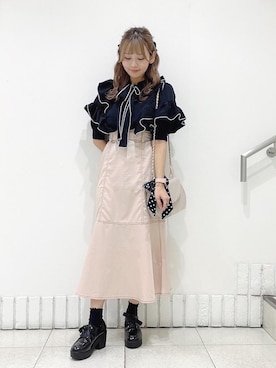 まりたすさん（レディース・156cm）の秋コーディネート