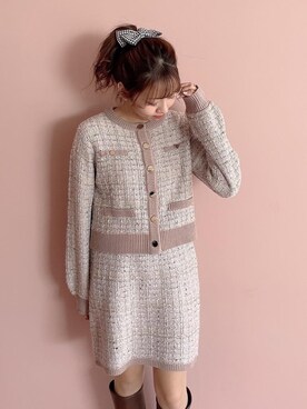 「アイテム（バレッタ/ヘアクリップ）」を使った、まりたすさん（レディース・156cm・20代）の秋コーディネート