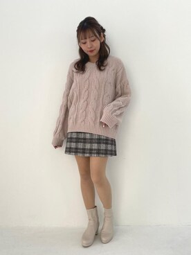 「ストレッチブーツ」｜まりたすさん（レディース・156cm・20代）の秋コーディネート
