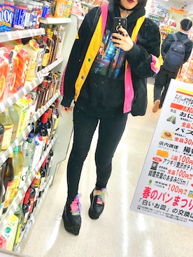 「GOSTAR DE FUGA（ゴスタール ジフーガ）のアイテム」を使った、青砥あおさん（レディース・168cm）の春コーディネート