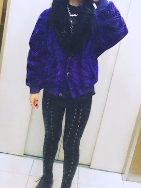 「KILL STAR（キルスター）のアイテム（アクセサリー）」を使った、青砥あおさん（レディース・168cm）の春コーディネート