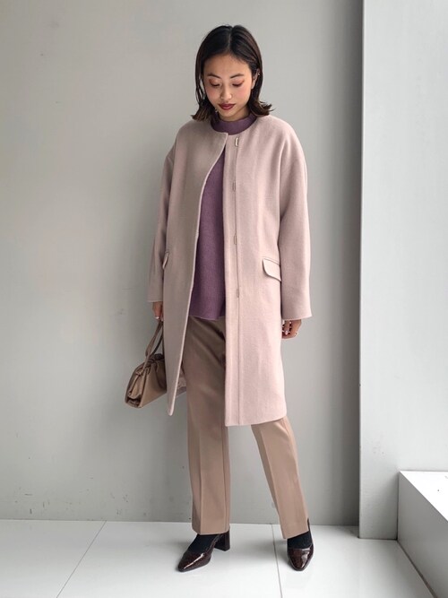 Ag By Aquagirlag By Aquagirlさんのノーカラーコートを使ったコーディネート Zozotown