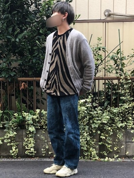 「not conventional」｜「アイテム（アクセサリー）」を使った、にぇさん（メンズ・175cm）の秋コーディネート