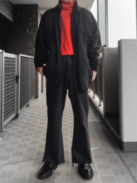 「KAIKO（カイコー）のアイテム（ジャケット/アウター）」を使った、YUK  さん（メンズ・169cm）の秋コーディネート