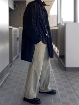 「KAIKO（カイコー）のアイテム（ジャケット/アウター）」を使った、YUK  さん（メンズ・169cm）の秋コーディネート