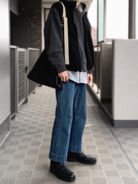 「KAIKO（カイコー）のアイテム（ジャケット/アウター）」を使った、YUK  さん（メンズ・169cm）の冬コーディネート