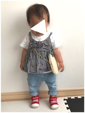 Re & Anさん(キッズ・74cm)の夏コーディネート