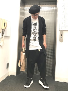 コムデギャルソンシャツ　サルエル COMME des GARCONS SHIRTのアイテムを使った「サルエルパンツ