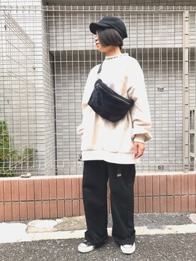 「TESTIFY（テスティファイ）のアイテム」を使った、yopeさん（レディース・152cm）の秋コーディネート