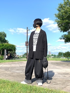 【レア】コムデギャルソン　ポストマンバッグ　ショルダー　ブラック BLACK COMME des GARCONSのショルダーバッグを使った人気