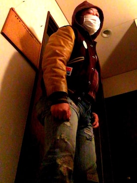 「ANALOG.（アナログ）のアイテム」を使った、hakaseさん（メンズ・169cm）の冬コーディネート