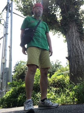 「Quiksilver（クイックシルバー）のアイテム（パンツ）」を使った、hakaseさん（メンズ・169cm）の秋コーディネート