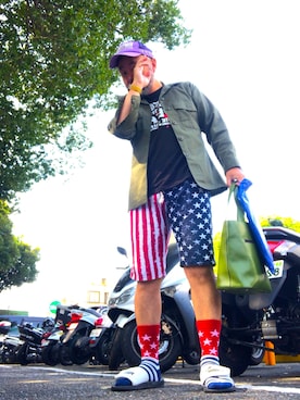 「LONSDALE（ロンズデール）のアイテム」を使った、hakaseさん（メンズ・169cm）の秋コーディネート