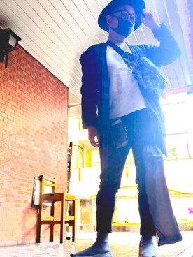 「やっぱりストリートが好き」｜「アイテム（その他アウター）」を使った、hakaseさん（メンズ・169cm）の秋コーディネート