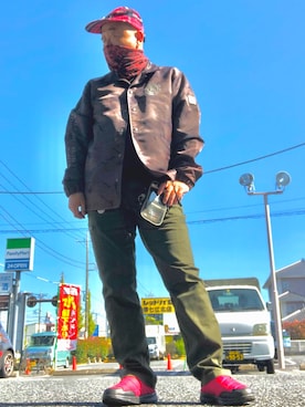 「ELEMENT（エレメント）のアイテム（ジャケット/アウター）」を使った、hakaseさん（メンズ・169cm）の秋コーディネート
