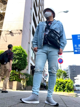 「韓流」｜hakaseさん（メンズ・169cm）の春コーディネート
