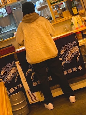 「XLARGE（エクストララージ）のアイテム（その他アウター）」を使った、ちゃーりーさん（レディース・161cm）の秋コーディネート