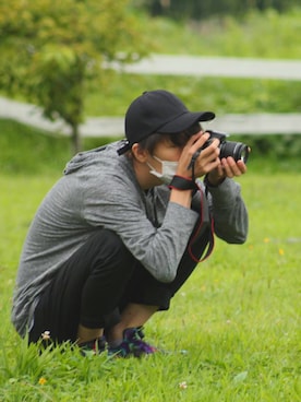 「EMMA NOVEMBER　（エマノーヴェンバー）のアイテム」を使った、emiさん（メンズ・181cm）の秋コーディネート