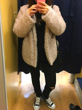 「mcmc」｜mana :)さん（レディース・154cm）の冬コーディネート