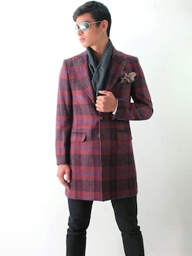 「チェスター」｜「アイテム（その他）」を使った、【相互】BIN-1 LIMITEDさん（メンズ・170cm）の秋コーディネート