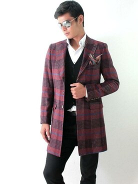 「秋のブラウンスタイル」｜「アイテム（その他）」を使った、【相互】BIN-1 LIMITEDさん（メンズ・170cm）の秋コーディネート