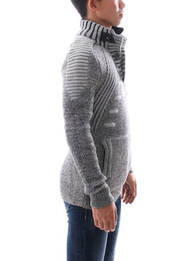 「ハイネックトップス」｜【相互】BIN-1 LIMITEDさん（メンズ・170cm）の冬コーディネート