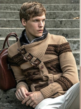 「カウチン」｜【相互】BIN-1 LIMITEDさん（メンズ・170cm）の秋コーディネート