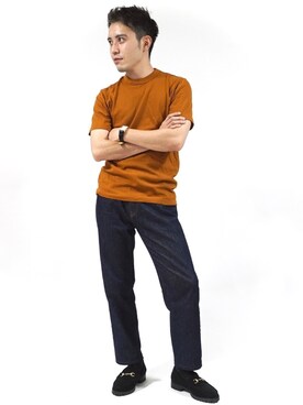 「ユナイテッドアローズ」｜「アイテム（アナログ腕時計）」を使った、まさくんさん（メンズ・170cm）の秋コーディネート