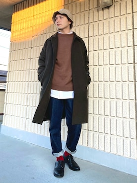 まさくんさん（メンズ・170cm）の冬コーディネート