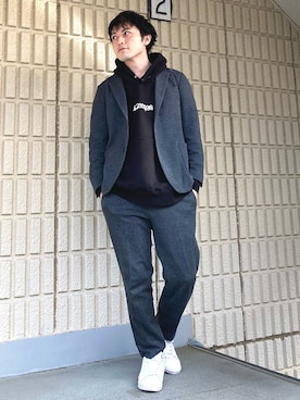 まさくんさん（メンズ・170cm）の冬コーディネート