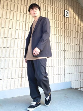 「UNIQLO（ユニクロ）の50色ソックス（消臭機能付き）（ソックス/靴下）」を使った、まさくんさん（メンズ・170cm）の夏コーディネート