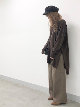 miyu☾さん（レディース・156cm）の秋コーディネート