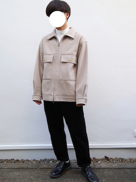 okuさん（メンズ・171cm）の秋コーディネート