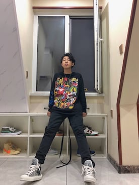 苍蝇腿上寄居的鲸鱼__さんのコーディネート