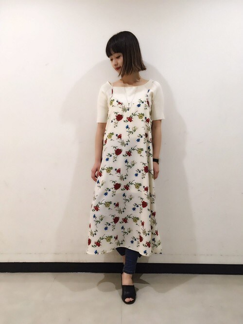 山形真理 Jeanasisのワンピースを使ったコーディネート Wear