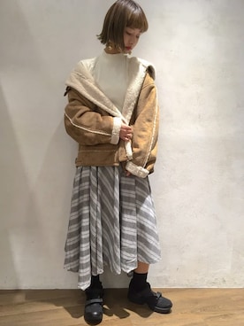 山形真理さんのコーディネート