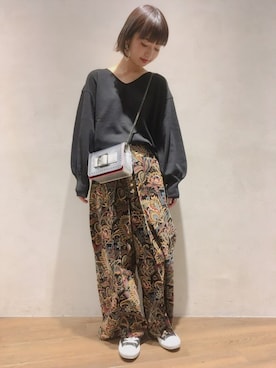 山形真理さんのコーディネート