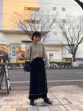 山形真理さんのコーディネート