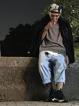 「ISAORA（イサオラ）のアイテム」を使った、mtnbさん（メンズ・170cm）の夏コーディネート