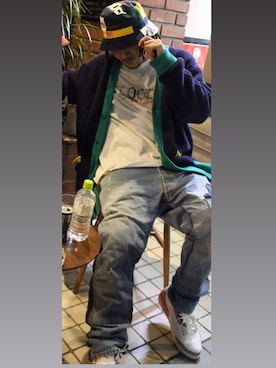 「THE CASUAL（カジュアル）のアイテム（その他）」を使った、mtnbさん（メンズ・170cm）の春コーディネート