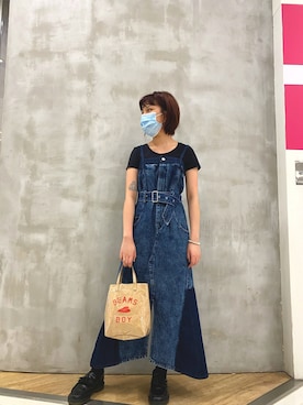 「initial（イニシャル）のアイテム（ワンピース/ドレス）」を使った、lulu99luさん（レディース・158cm）の秋コーディネート