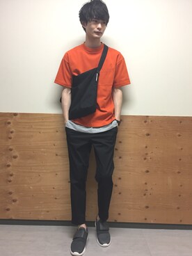 たかひろさん（メンズ・179cm）の夏コーディネート