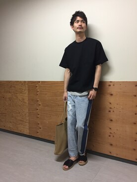 たかひろさん（メンズ・179cm）の夏コーディネート