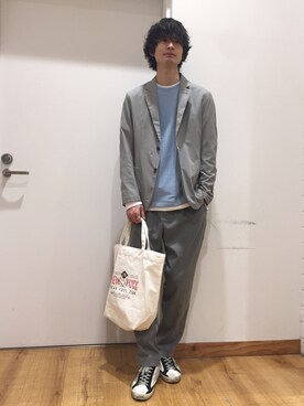 たかひろさん（メンズ・179cm）の春コーディネート