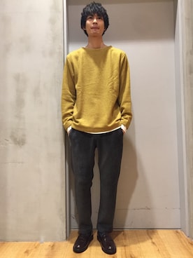 たかひろさん（メンズ・179cm）の冬コーディネート