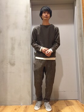 たかひろさん（メンズ・179cm）の冬コーディネート