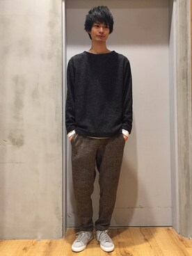 たかひろさん（メンズ・179cm）の冬コーディネート