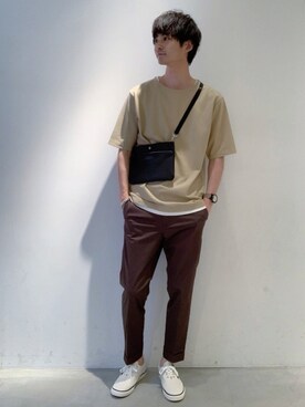 たかひろさん（メンズ・179cm）の夏コーディネート