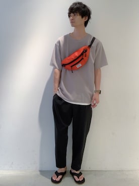 「グローバルワーク(GLOBAL WORK)」｜たかひろさん（メンズ・179cm・20代）の夏コーディネート