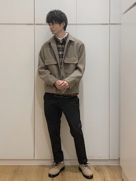 「グローバルワーク(GLOBAL WORK)」｜たかひろさん（メンズ・179cm・20代）の秋コーディネート